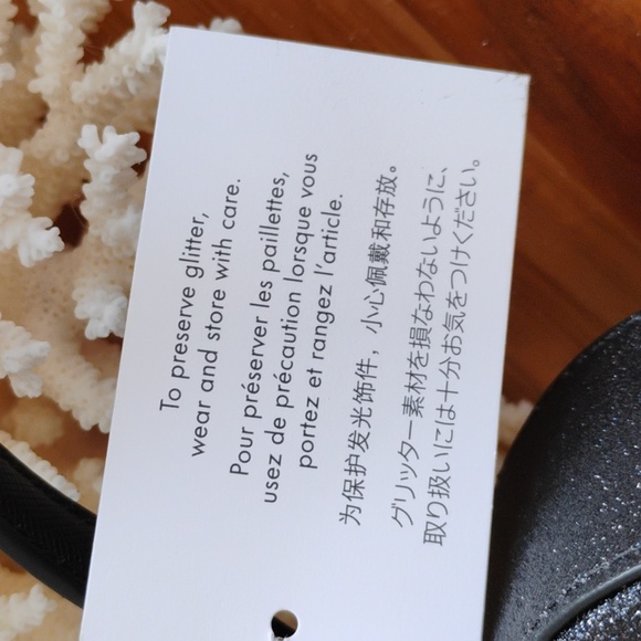 Kate Spade π₯ NWT π₯ Glittery Black Crossbody Bag. Glimmer - NEVER WORN! - Picture 6 of 17